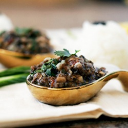 Roasted Thai Mushroom Salsa