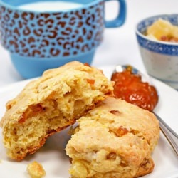 Orange Pineapple Scones