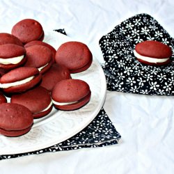 Red Velvet Whoopie Pies