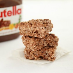 Nutella Rice Krispies Treats