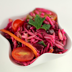 Beet Orzo Pasta Salad