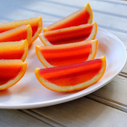 Stripy Jelly Orange Wedges