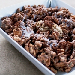 German Chocolate Overnight Oats