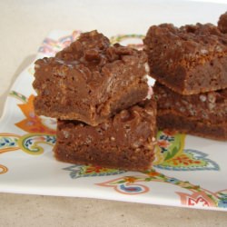 Crunchy Peanut Butter Brownies