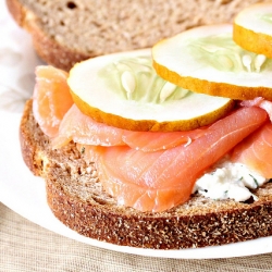 Smoked Salmon Sandwich