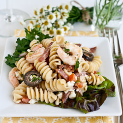 Pasta Salad with Shrimp