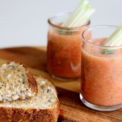 Apple and Tomato Gazpacho