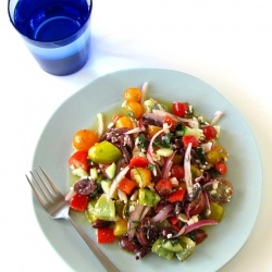 Tomato Salad with Dill and Feta