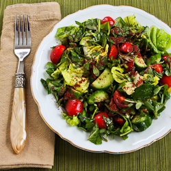 Mediterranean Purslane Salad