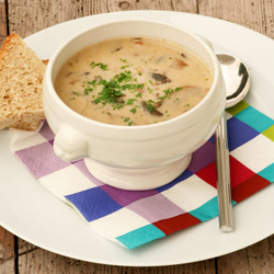 Bacon & Mushroom Chowder