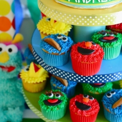 Sesame Street Cupcakes