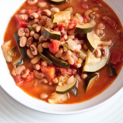 Black Eyed Pea and Tomato Stew