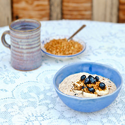 Blueberry Banana Oats