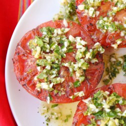 Grilled Tomatoes with Herbs and Lemon