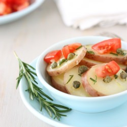 Potato Salad Rosemary Capers