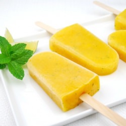 Mango Mojito Popsicles