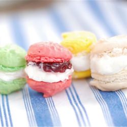 Macaron Ice Cream Sandwiches