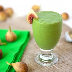 Figgy Green Monster Smoothie