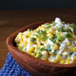 Creamy Corn with Cilantro