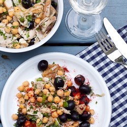 Roast Chicken & Chickpea Salad