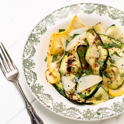 Zucchini Ribbon Salad