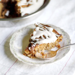 Cinnamon Roll Cake