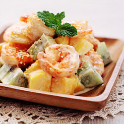 Prawn and Fruit Salad