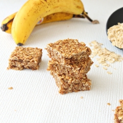 Banana Oats Bars