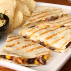 Chicken & Corn Quesadillas