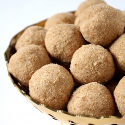 Indian Sweet Papad Balls