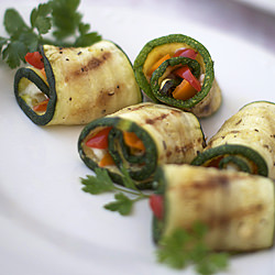 Grilled Zucchini Roll-Ups