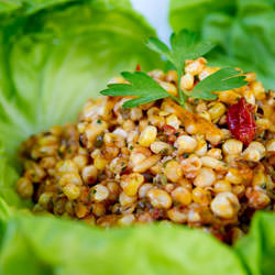 Grilled Corn & Tomato Salad