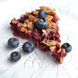 Blueberry-Raspberry Crisp