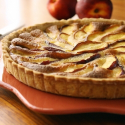 Nectarine Almond Tart