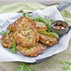 Courgette Fritters