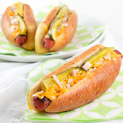 Amber Ale Hot Dog Buns