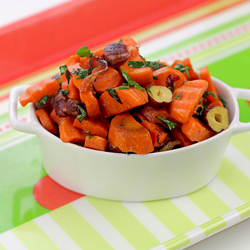 Carrots with Toasted Hazelnuts