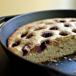 Buckwheat Cherry Clafoutis