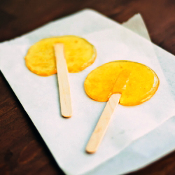 Lemon Lollipops