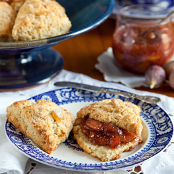 Ginger Sour Cream Scones