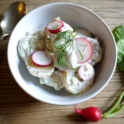 Potato Salad with Radish & Dill