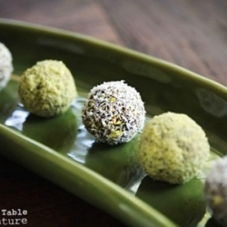 Date and Pistachio Confections