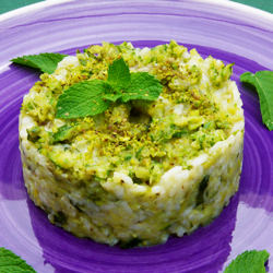 Minty Green Risotto