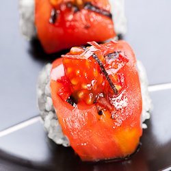 Tomato Sushi (Yes, Vegetarian!)