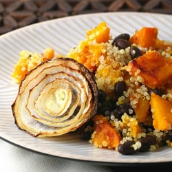 Calabaza, Quinoa, Black Beans