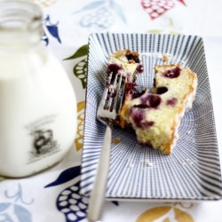 Blueberry & Lemon Olive Oil Cake