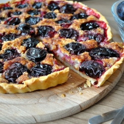 Plum Frangipane Tart