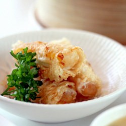 Deep Fried Shrimp and Mango Rice