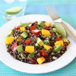 Black Quinoa Salad