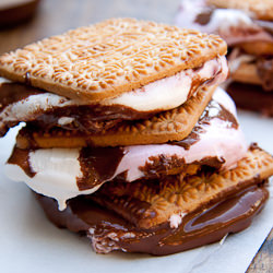 S’mores with Nutella